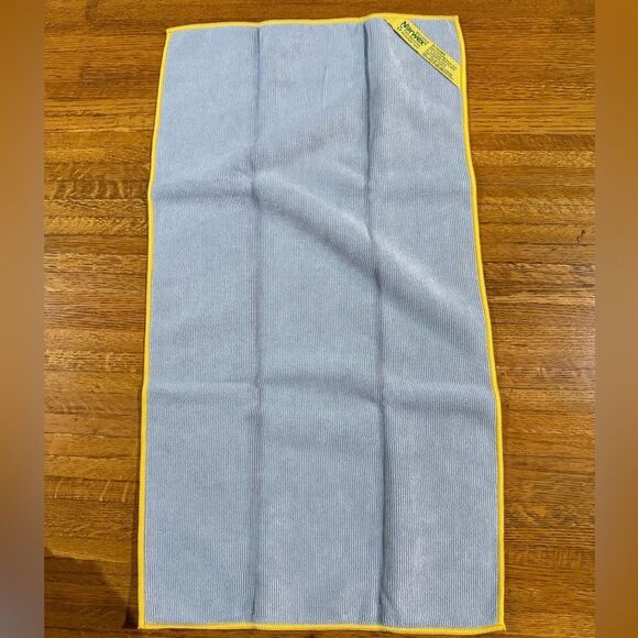 Norwex Kitchen Towel Graphite with Sunflower Trim NWT - Picture 4 of 10